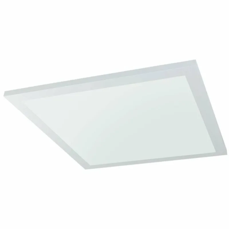 Luminaires Globo Lighting Plafonnier Globo ROSI LED Blanc, 1 lumière, Télécommandes, Changeur de couleurs