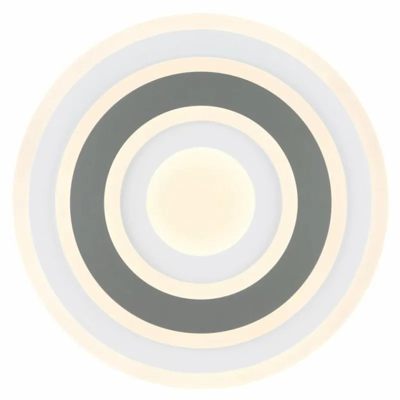 Luminaires Globo Lighting Plafonnier Globo SABATINO LED Blanc, 1 lumière, Télécommandes* Éclairage Led