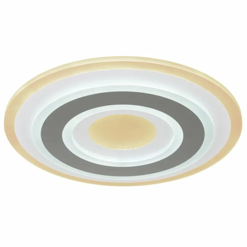 Luminaires Globo Lighting Plafonnier Globo SABATINO LED Blanc, 1 lumière, Télécommandes* Éclairage Led