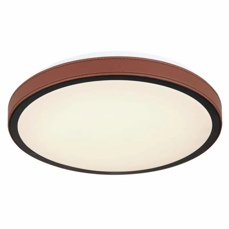 Luminaires Globo Lighting Plafonnier Globo SAMMI LED Brun, Noir, Blanc, 1 lumière* Éclairage Led