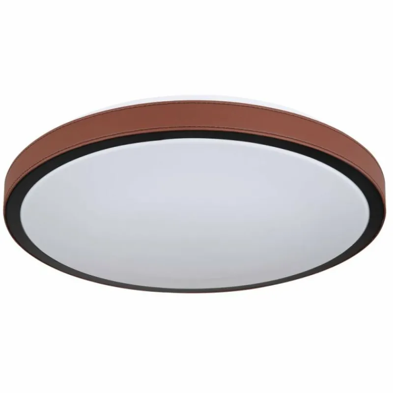 Luminaires Globo Lighting Plafonnier Globo SAMMI LED Brun, Noir, Blanc, 1 lumière* Éclairage Led