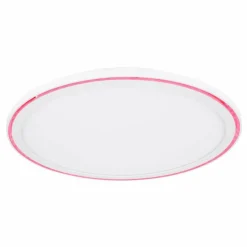 Luminaires Globo Lighting Plafonnier Globo SAMU LED Blanc, 1 lumière, Télécommandes, Changeur de couleurs* Éclairage Led