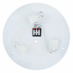 Lampes En Tissu-Luminaires Globo Lighting Plafonnier Globo SANNA Blanc, 3 lumières