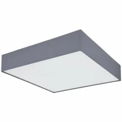 Lampes En Tissu-Luminaires Globo Lighting Plafonnier Globo SANNA LED Blanc, 1 lumière