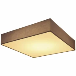 Lampes En Tissu-Luminaires Globo Lighting Plafonnier Globo SANNA LED Blanc, 1 lumière