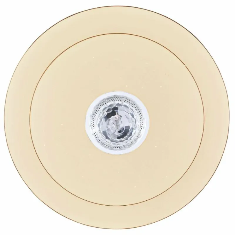 Luminaires Globo Lighting Plafonnier Globo SANTINA LED Blanc, 1 lumière, Télécommandes