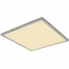 Luminaires Globo Lighting Plafonnier Globo SAPANA LED Nickel mat, Blanc, 1 lumière* Éclairage Led