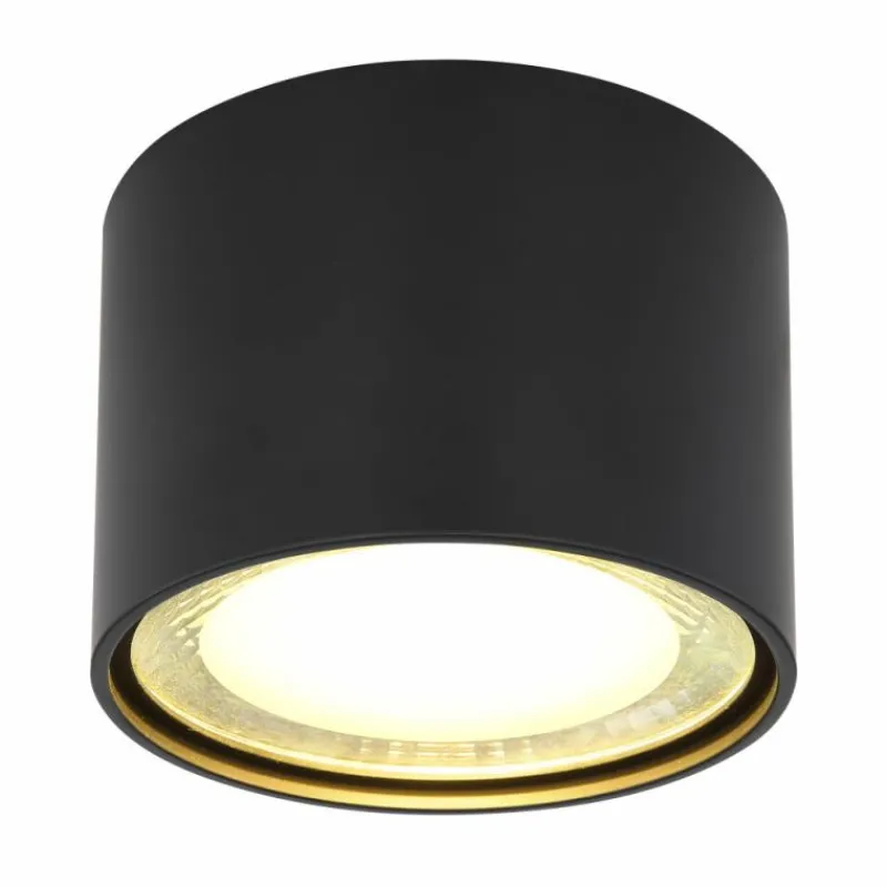 Luminaires Globo Lighting Plafonnier Globo SERENA LED Noir, 1 lumière