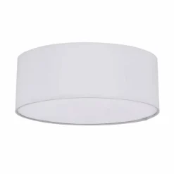 Lampes En Tissu-Luminaires Globo Lighting Plafonnier Globo SIMONE Blanc, 3 lumières