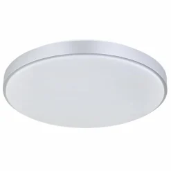 Luminaires Globo Lighting Plafonnier Globo SONNY LED Argenté, Blanc, 1 lumière, Télécommandes* Éclairage Led