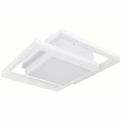 Luminaires Globo Lighting Plafonnier Globo SQUARES LED Blanc, 1 lumière