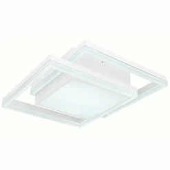 Luminaires Globo Lighting Plafonnier Globo SQUARES LED Blanc, 1 lumière