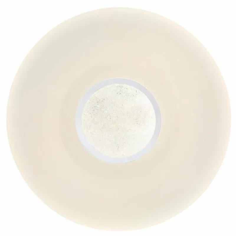 Luminaires Globo Lighting Plafonnier Globo SULLY LED Blanc, 1 lumière, Télécommandes, Changeur de couleurs