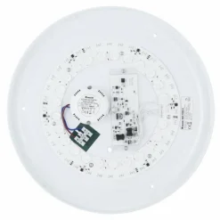 Luminaires Globo Lighting Plafonnier Globo SULLY LED Blanc, 1 lumière, Télécommandes, Changeur de couleurs