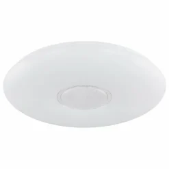 Luminaires Globo Lighting Plafonnier Globo SULLY LED Blanc, 1 lumière, Télécommandes, Changeur de couleurs* Éclairage Led