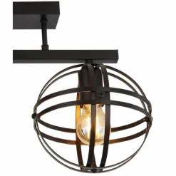 Luminaires Globo Lighting Plafonnier Globo TAMARA Noir, 3 lumières* Plafonniers