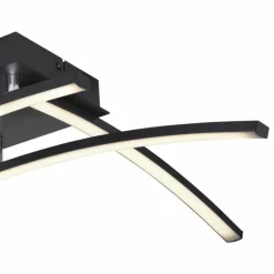 Luminaires Globo Lighting Plafonnier Globo TANSY I LED Noir, 1 lumière* Éclairage Led