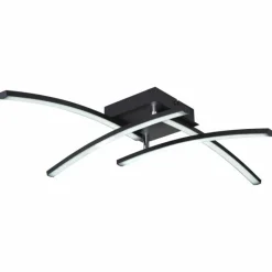 Luminaires Globo Lighting Plafonnier Globo TANSY I LED Noir, 1 lumière* Éclairage Led