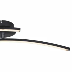 Luminaires Globo Lighting Plafonnier Globo TANSY LED Noir, 1 lumière* Éclairage Led