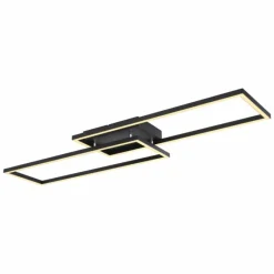 Luminaires Globo Lighting Plafonnier Globo TATJANA LED Noir, 1 lumière* Éclairage Led