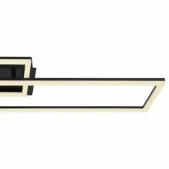 Luminaires Globo Lighting Plafonnier Globo TATJANA LED Noir, 1 lumière, Télécommandes* Éclairage Led