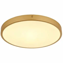 Luminaires Globo Lighting Plafonnier Globo TIBEY LED Laiton, 1 lumière* Éclairage Led