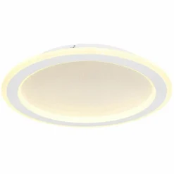 Luminaires Globo Lighting Plafonnier Globo TINI LED Blanc, 1 lumière, Télécommandes