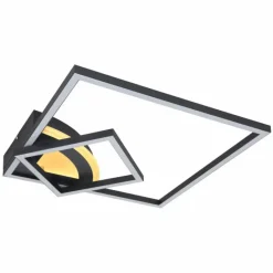 Luminaires Globo Lighting Plafonnier Globo TINY LED Noir, 1 lumière* Éclairage Led