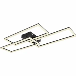 Luminaires Globo Lighting Plafonnier Globo TINY LED Noir, 1 lumière, Télécommandes