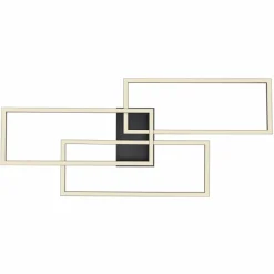 Luminaires Globo Lighting Plafonnier Globo TINY LED Noir, 1 lumière, Télécommandes