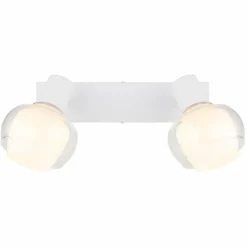 Luminaires Globo Lighting Plafonnier Globo TOKKI Blanc, 2 lumières