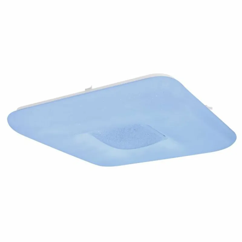 Luminaires Globo Lighting Plafonnier Globo TRYSTAN LED Blanc, 1 lumière, Télécommandes, Changeur de couleurs