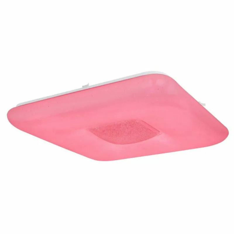 Luminaires Globo Lighting Plafonnier Globo TRYSTAN LED Blanc, 1 lumière, Télécommandes, Changeur de couleurs