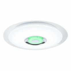 Luminaires Globo Lighting Plafonnier GLOBO TUNE LED Blanc, 2 lumières, Télécommandes, Changeur de couleurs