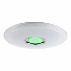 Luminaires Globo Lighting Plafonnier Globo TUNE LED Blanc, 2 lumières, Télécommandes, Changeur de couleurs