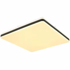 Luminaires Globo Lighting Plafonnier Globo ULLY LED Noir, 1 lumière, Télécommandes