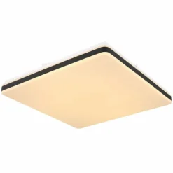 Luminaires Globo Lighting Plafonnier Globo ULLY LED Noir, 1 lumière, Télécommandes