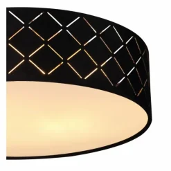 Lampes En Tissu-Luminaires Globo Lighting Plafonnier Globo VARIOS Blanc, 2 lumières