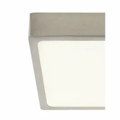 Luminaires Globo Lighting Plafonnier Globo VITOS LED Nickel mat, 1 lumière