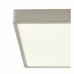 Luminaires Globo Lighting Plafonnier Globo VITOS LED Nickel mat, 1 lumière