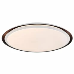 Luminaires Globo Lighting Plafonnier Globo XAVER LED Noir, Blanc, 2 lumières, Télécommandes, Changeur de couleurs