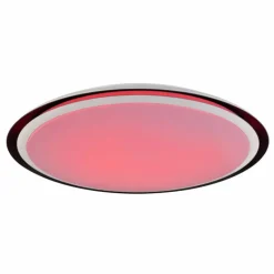 Luminaires Globo Lighting Plafonnier Globo XAVER LED Noir, Blanc, 2 lumières, Télécommandes, Changeur de couleurs