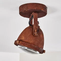 hofstein Plafonnier Glostrup LED Rouille, 1 lumière