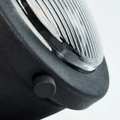 hofstein Plafonnier Glostrup Noir, 2 lumières