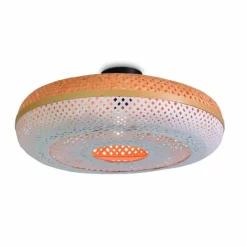 Style Boho-Chic-Good & Mojo Plafonnier PALAWAN Noir, 1 lumière