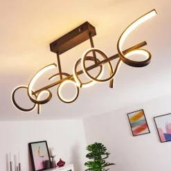 hofstein Plafonnier Gora LED Noir, 3 lumières