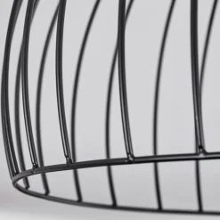 Lampes Industrielles-hofstein Plafonnier Gourel Noir, 1 lumière