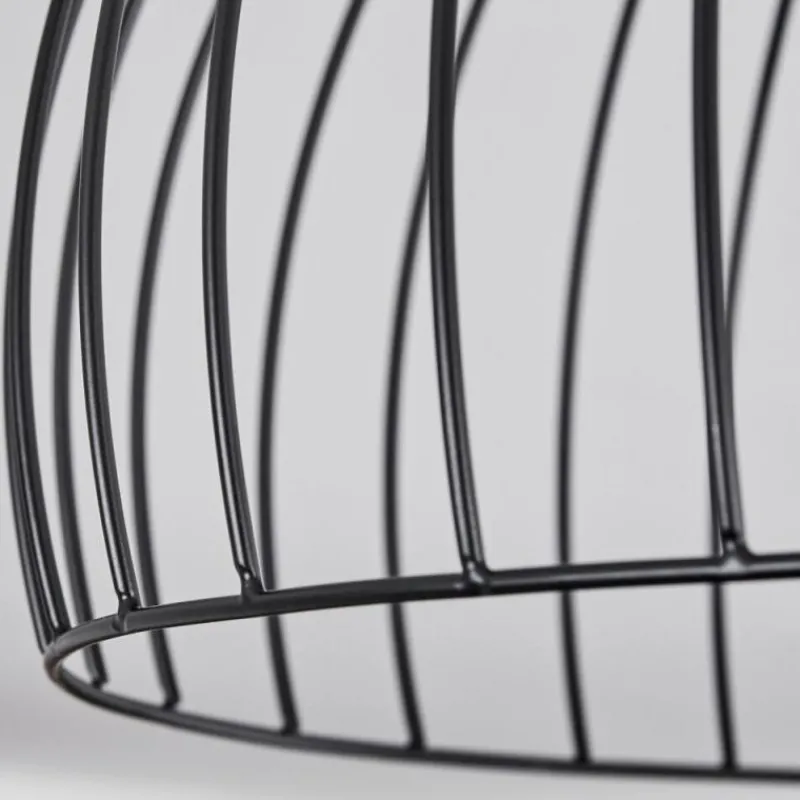 Lampes Industrielles-hofstein Plafonnier Gourel Noir, 1 lumière