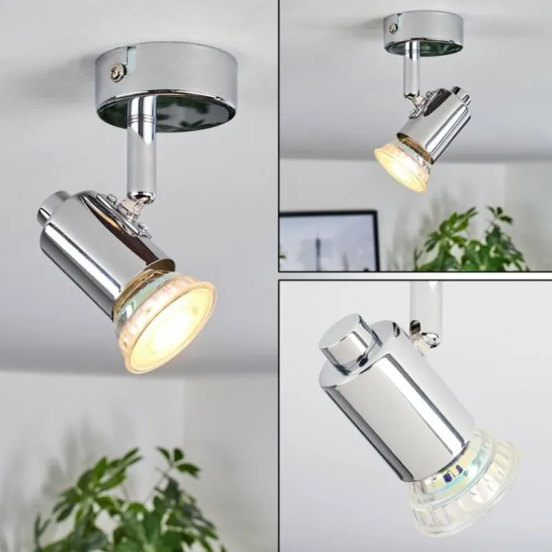 hofstein Plafonnier Grafberg Chrome, 1 lumière