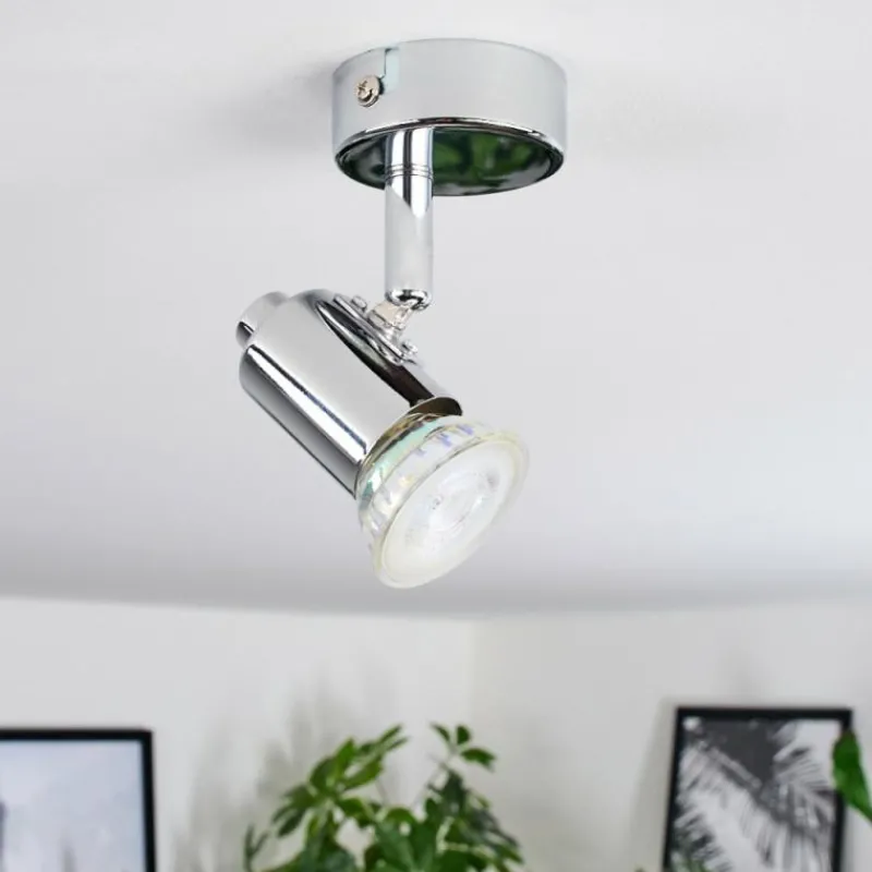 hofstein Plafonnier Grafberg Chrome, 1 lumière